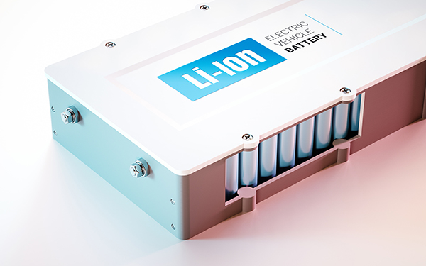 Eine Lithium-Ionen-Batterie, in der Kobalt als Kathodenmaterial eingesetzt wird.