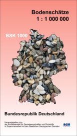 Titelblatt Karte der Bodenschätze der Bundesrepublik Deutschland 1 : 1 000 000“ (BSK 1000), 12/2007