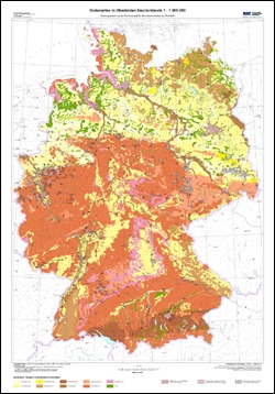 Karte der Bodenarten