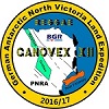 Sticker GANOVEX XII German Antarctic North Victoria Land Expedition