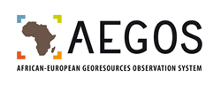 AEGOS - African European Georesources Observation System. Logo