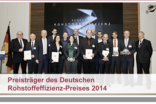 Deutscher Rohstoffeffizienz-Preis 2014