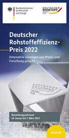 Programm Rohstoffeffizienzpreis 2022 Programm Rohstoffeffizienzpreis 2022