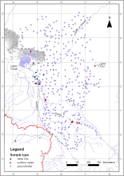 Fig. 3: Sampled locations